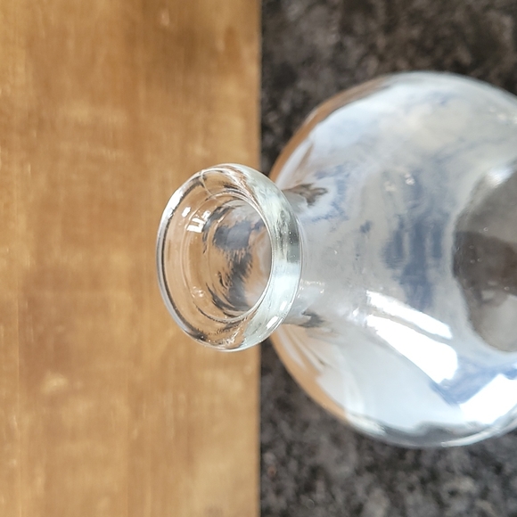 Vintage French Decanter Bottle with Stopper - Picture 7 of 14